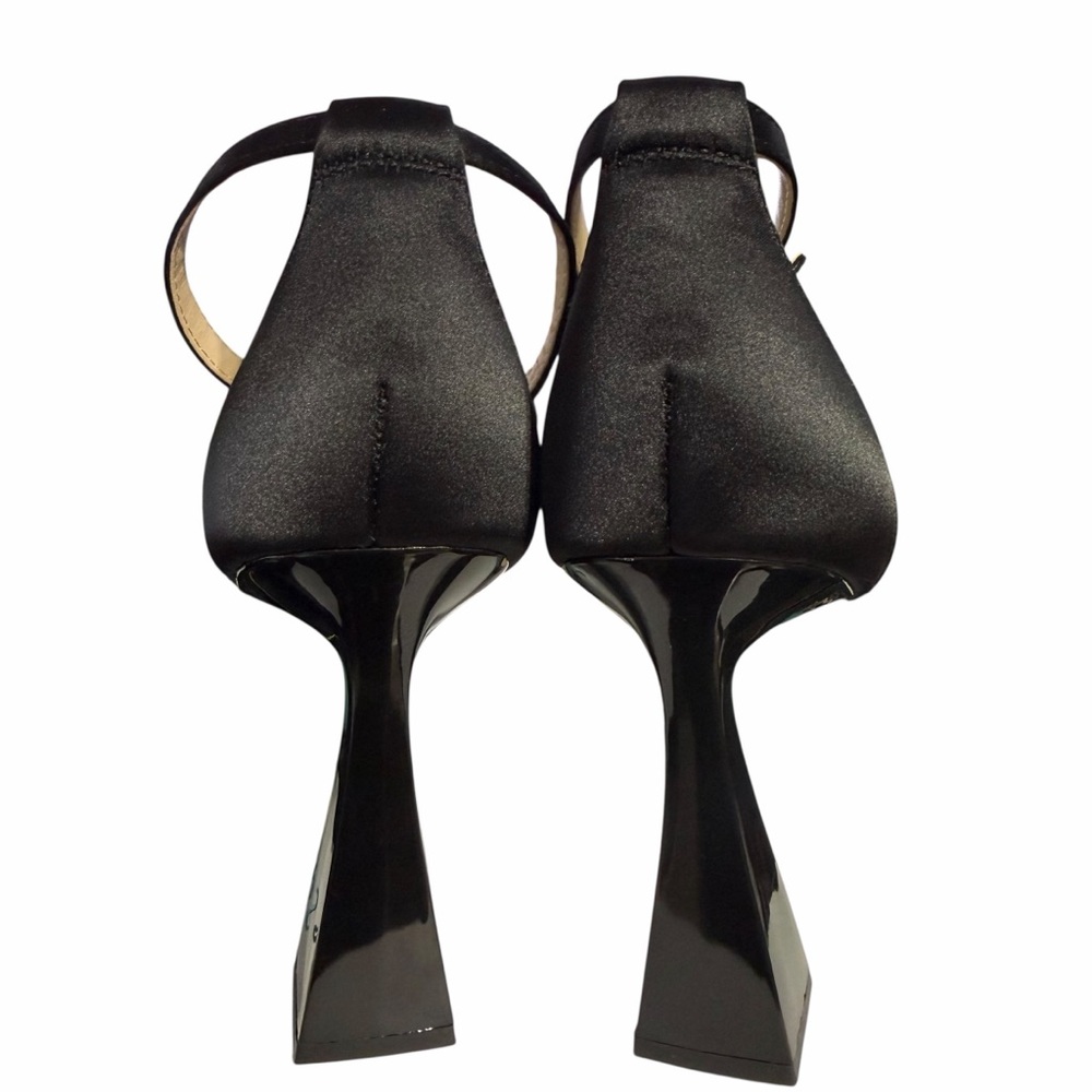 Betsey Johnson/Black/ Women's Viola Rhinestone Mesh Evening Pumps/Size: 10 - Picture 5 of 16